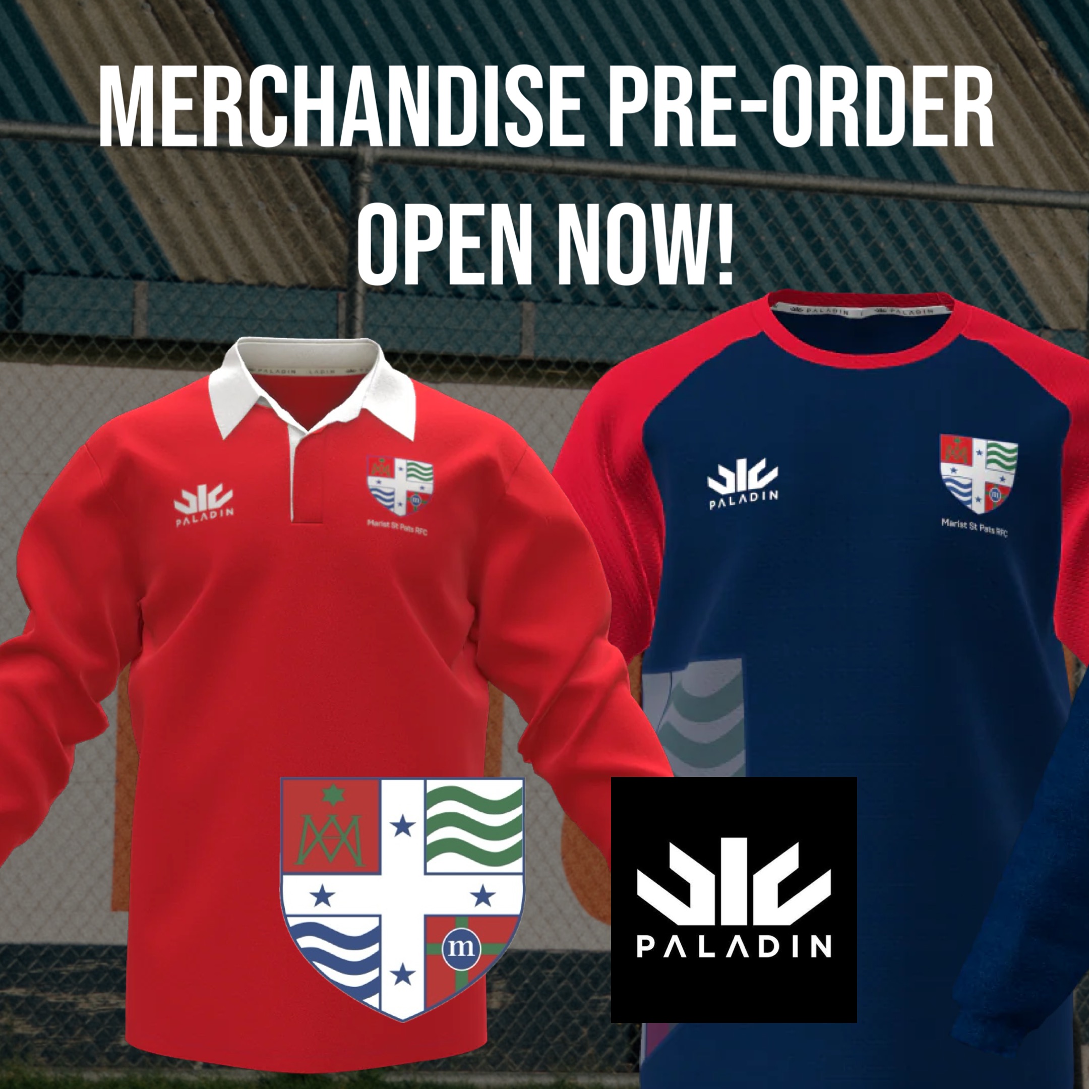 Merchandise Pre-order now open | Marist St Pats Rugby